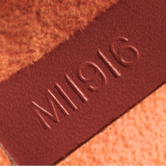 Preloved Authentic Louis Vuitton Alma Bag red trim & surprise interior design - Picture 6 of 11